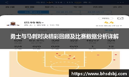 勇士与马刺对决精彩回顾及比赛数据分析详解